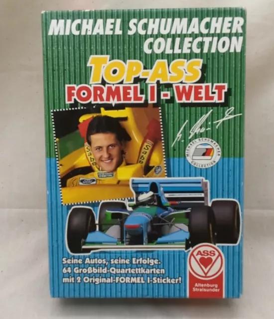 Michael Schumacher Collection TOP-ASS Formel 1 I Welt ASS QUARTETT