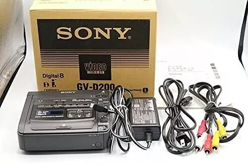 Sony GV-D200 Digital 8 Hi8 Video 8 Player Recorder Deck Video Walkman w/box NEW