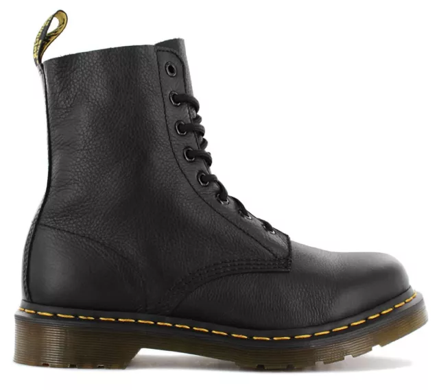 Dr. Doc Martens 1460 Pascal Virginie Boots 13512006 Bottes en Cuir Noir Neuf