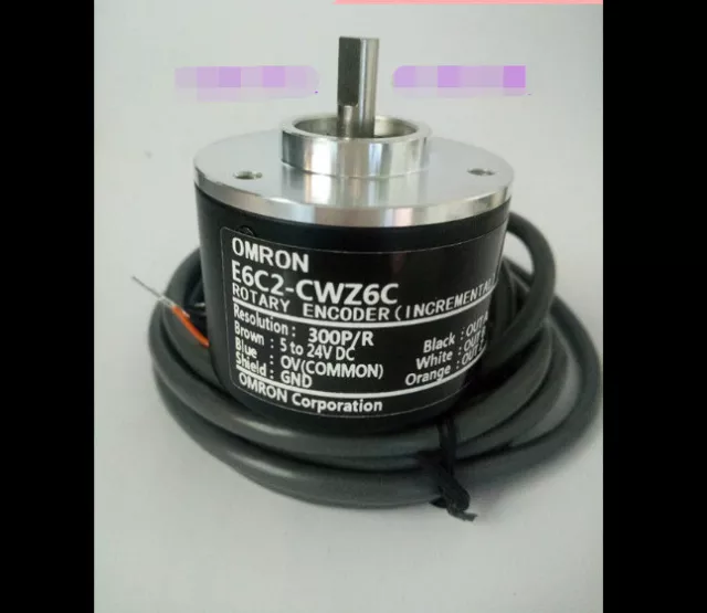 New  Omron Rotary Encoder  E6C2-CWZ6C 300P/R  free shipping