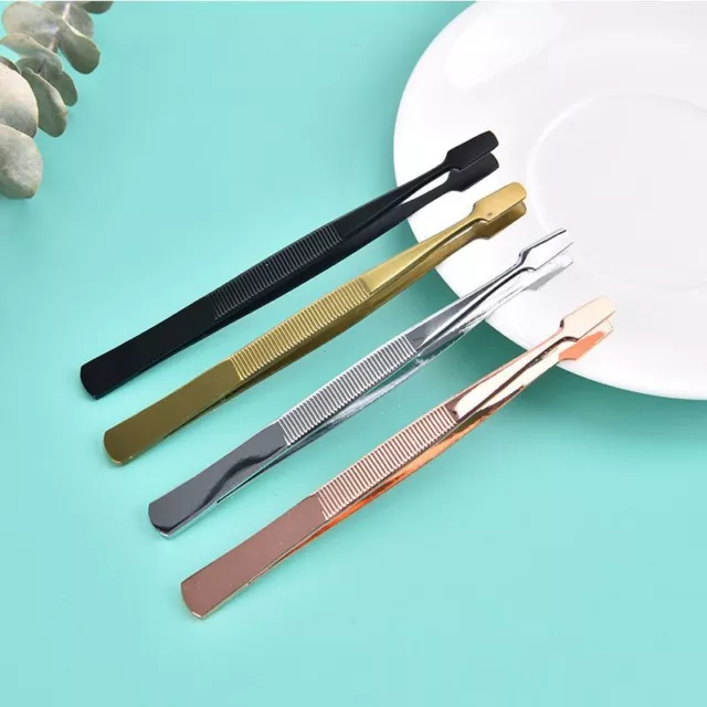 1PC Professional Eyelash tool Extension Tweezers Beauty Makeup Face T-wf