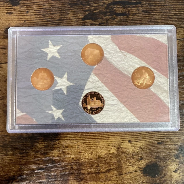 2009 S Lincoln Cent Proof 4 Coin US Mint Bicentennial Cent No Box No COA