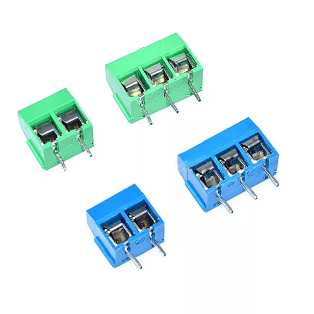 KF301/126/128/129/3.5/3.96MM 2P/3P Pitch 5mm PCB Terminal Blocks Connector 3