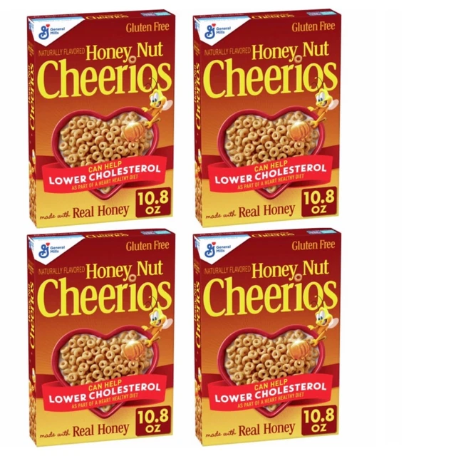 HONEY NUT CHEERIOS Heart Healthy Cereal With Whole Grain Oats, 10.8 oz