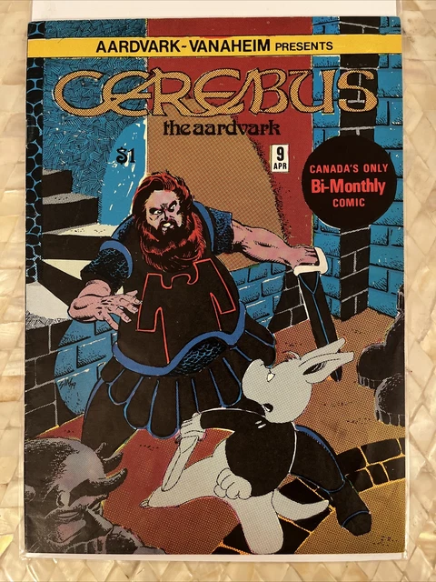 Cerebus The Aardvark #9 Aardvark-Vanaheim 1st Print Dave Sim