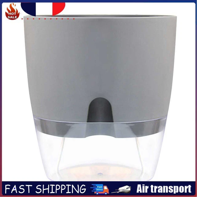 Watering Planter Self Watering Flower Pot Water Storage Basin (15.3cm)