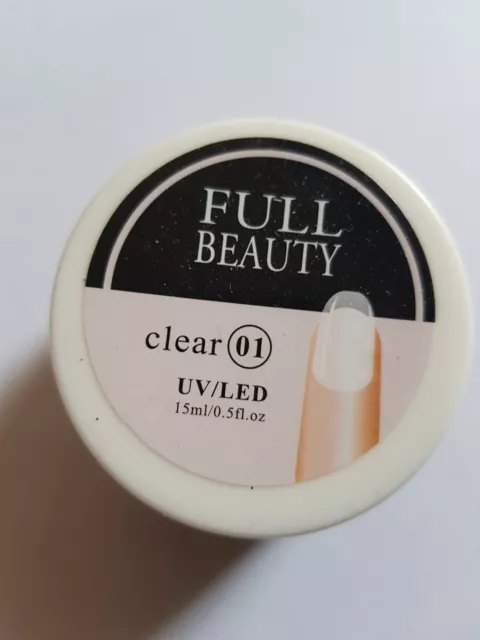 FULL BEAUTY Fiberglas Gel, 15 ml ,Angebot X, neu