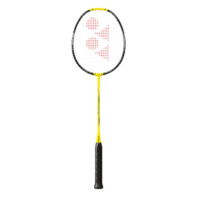 YONEX NANOFLARE 1000 PLAY Badmintonschläger gelb besaitet mit Hülle