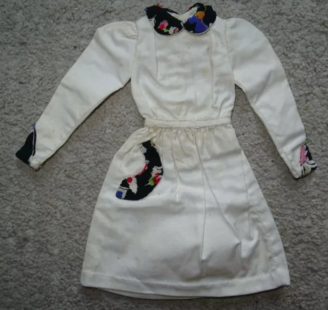 Ravissante petite robe ancienne en coton pour BB Jumeau, Sfbj