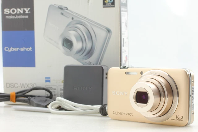 SONY Cyber-shot DSC-WX30 ゴールド N MINT] SONY Cyber-shot DSC-WX30 Gold Digital Camera English