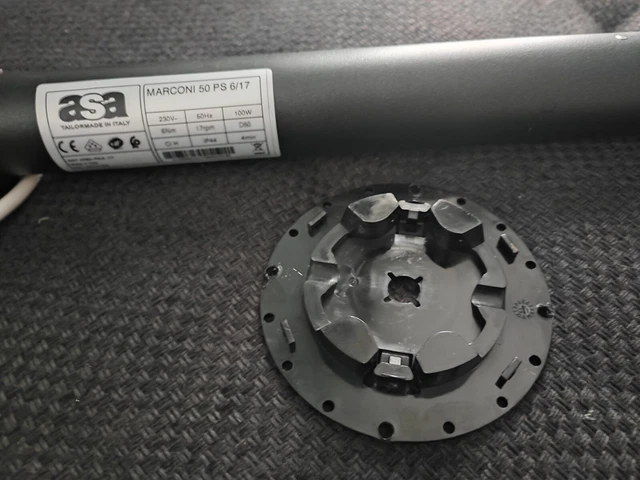 Moteur de Volet Roulant Radio ASA Marconi 06/17 - 6 NM - 12 KG