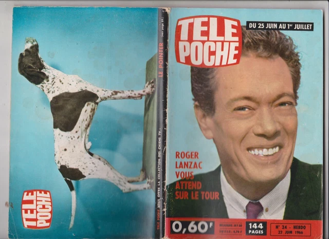 Tele Poche 1966  N° 24  Complet  Roger Lanzac