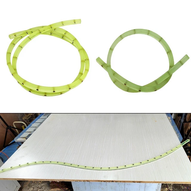 Gabarit Courbe Flexible Pour Transfert De Formes - Verrouillable, En Acier, Pour Bois, Métal, Cuir - 5