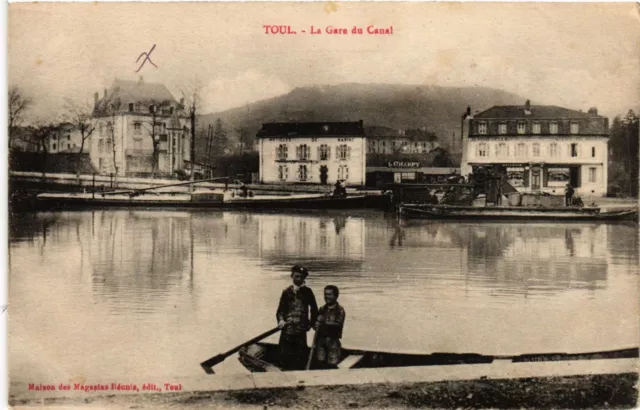 CPA AK TOUL - La Gare du Canal (386345)