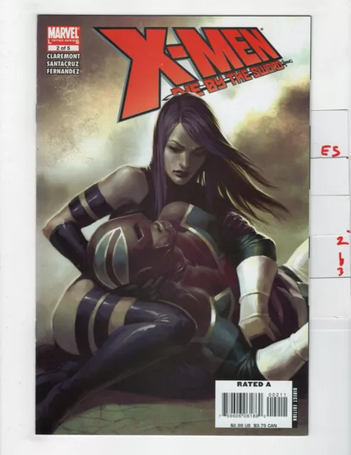 X-Men Die by the Sword #2 VF/NM 2007 Marvel e523