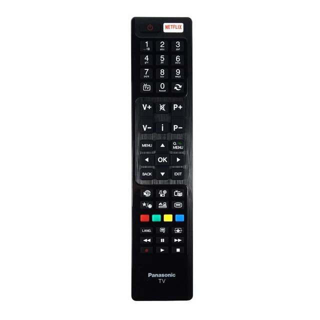 VINABTY Ersatz-Fernbedienung Für Panasonic TV – Modell RC48127, Kompatibel Mit Vielen TVs, Keine Programmierung Nötig