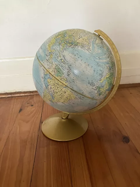 Vintage World Globe - Rotating - Replogle