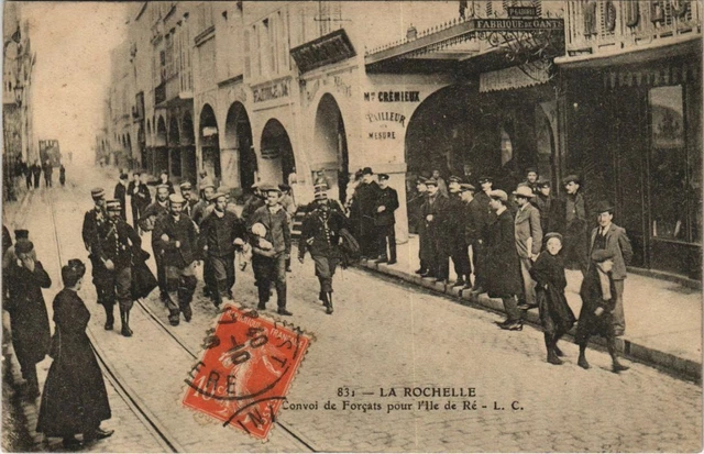 La Rochelle - LA ROCHELLE - Embarquement des Forçats sur le "Colligny