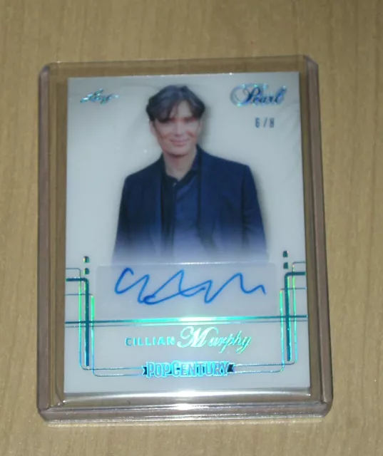 2024 LEAF POP Century Metal autograph auto Pearl Cillian Murphy 3/8