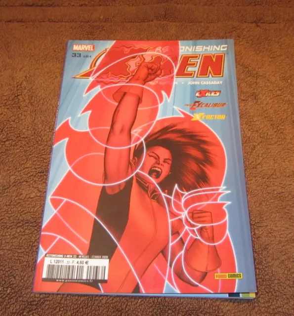 VF @ marvel France COMICS @ -  ASTONISHING  X-MEN 33 @  edition kiosque