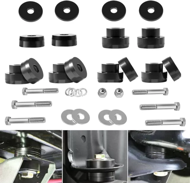 134-10005 Billet Aluminum Body Mount Bushings for 1968-1981 Camaro Nova Chevy II