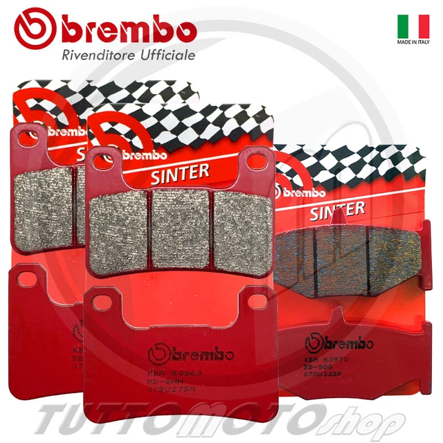 PASTIGLIE FRENO BREMBO SINTER SA ANTERIORI + POSTERIORI BMW S 1000 R