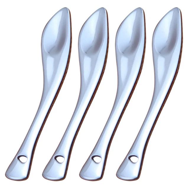 4 Pcs Face Cream Scoop Eye Metal Woman Mini Makeup Spatula Spoon