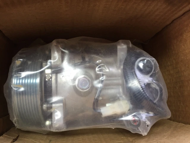 SK14427 GENUINE SANDEN R124a Quality AC Compressor SKI4427 B709 S46 ...