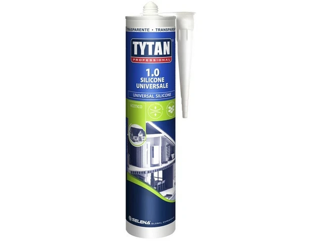 Silicona Sellador Acético En Cartucho 280ML Transparente Blanco Universal