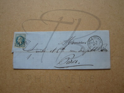AUMALE GC 226 TIMBRE DE FRANCE N° 22  SUR PLI 