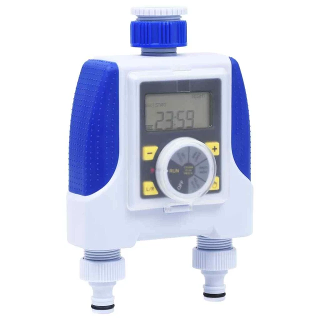 Timer Irrigazione Elettronico a Doppia Uscita Ritardo Pioggia