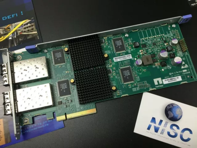 NETAPP - Carte réseau Quad Port 8Gb FC PCIe / NA P/N : 111-00626+A2