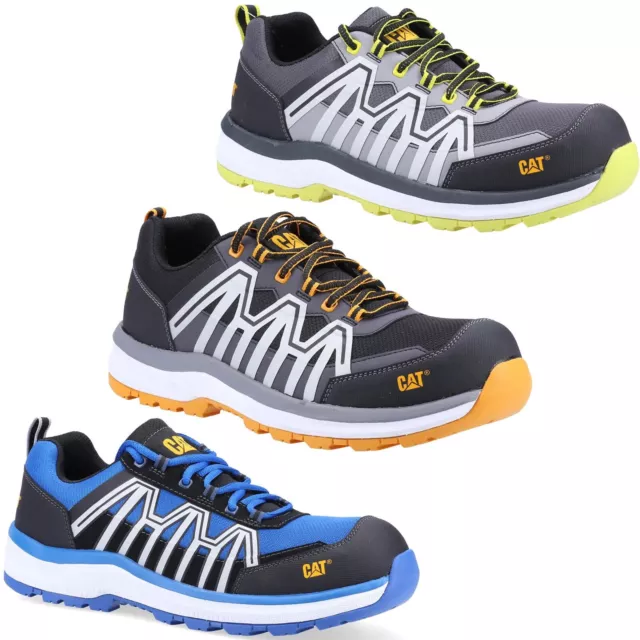CAT CHARGE SAFETY Trainers Mens Caterpillar S3 Composite Toe Cap Work ...