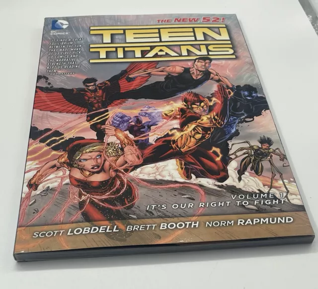 Teen Titans Vol. 1: It's Our Right to Fight The New 52 Paperback Good SEE PICS