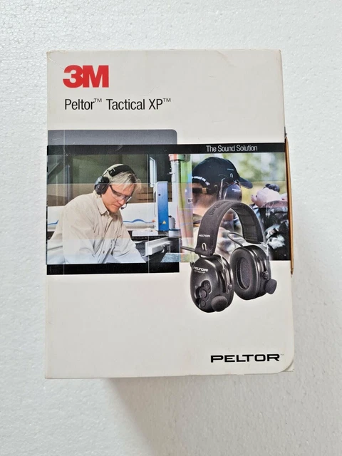 3M Peltor Mt1H7P3E2-51-34-Pmln6089A Tactical Xp Atex - Helmet Ear Muff-Blue