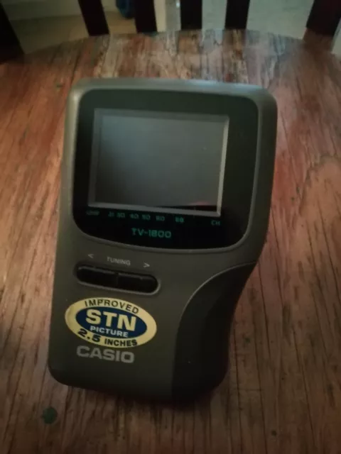 Casio TV-1800D mini tv