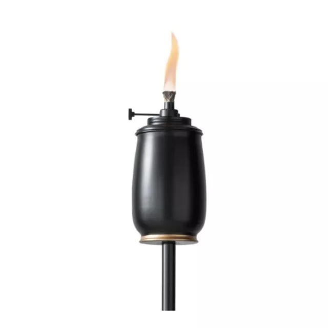 ADJUSTABLE FLAME Island King kokomo Torch Black NEW Tiki