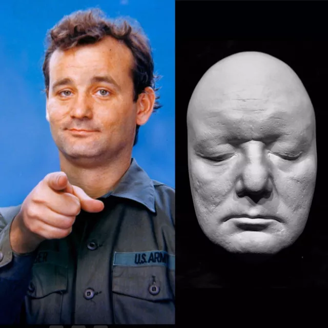 Bill Murray Life Mask Cast SNL Ghostbusters Groundhog Day Scrooged Very Rare!!!!