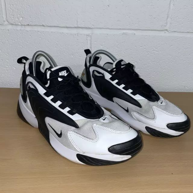 NIKE ZOOM 2K Trainers White Black AO0269 101 Sneakers Mens UK 9 US 10 39.99 PicClick UK