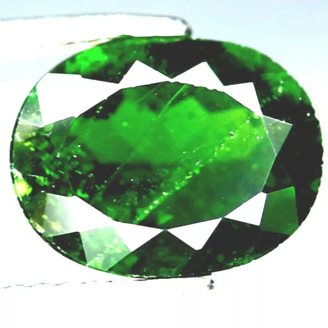 Shola Vrai 2,99 Carats Naturelle Chrome Diopside de Russie