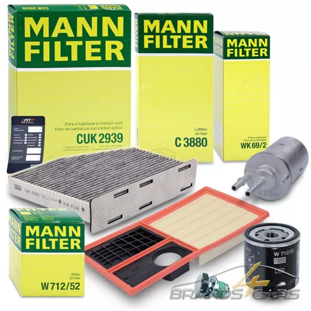 Mann-Filter Inspektionspaket Filtersatz B Für Vw Golf 5 1K 6 5K Aj 1.4