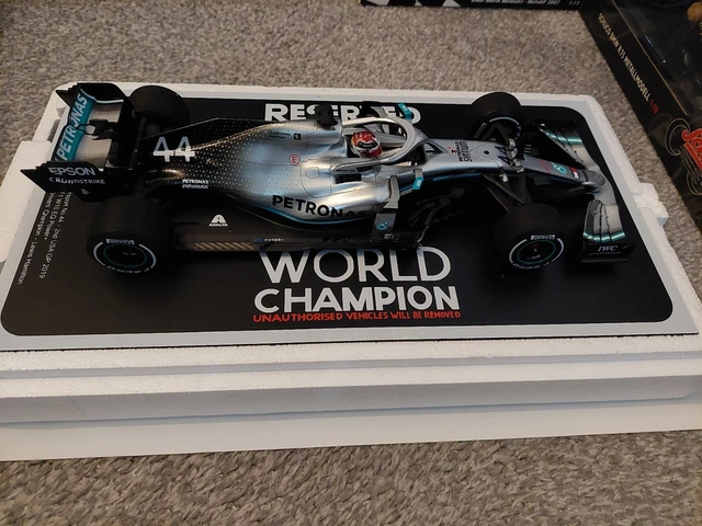 Mercedes F1 W10 EQ Power+ F1 Winner Monaco 2019 Hommage à Niki Lauda Lewis Hamilton Spark S6087 - Miniatures Autos Motos