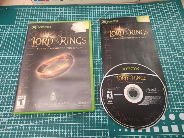 Lord of the Rings: The Fellowship of the Ring (Microsoft Xbox, 2002) Complete