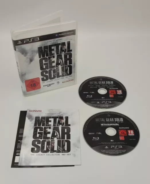 Metal Gear Solid: The Legacy Collection (Sony PlayStation 3, 2013)