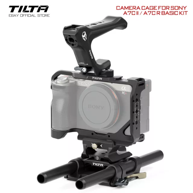 Tilta Camera Cage Basic Kit Für Sony a7C II/a7C R Filmkamera Halter+ NATO Handle