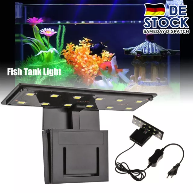 Aquarium Beleuchtung Aqua LED Nano, Aufsatzleuchte Aufsetzleuchte Aquarium Lampe