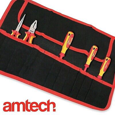 Strumento di qualità Roll Up Chiave/Chiave Inglese Tool Storage Bag 12 Pocket/Astuccio Post veloce 