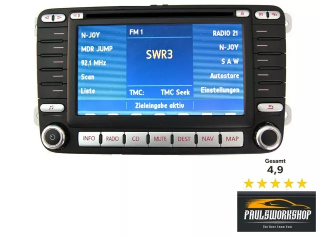 Radio Navigation VW RNS MFD 2  1T0035198 C Passat 3C, Golf 5, Tiguan 5N