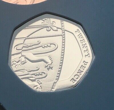 Simply-Coins ~2017 Vingt 20 Pence Monnaie Brilliant Uncirculated Bu Bunc