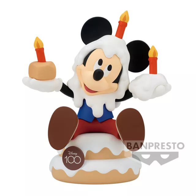 Banpresto Disney Characters Sofubi Figure MICKEY MOUSE Disney 100th Anniversary